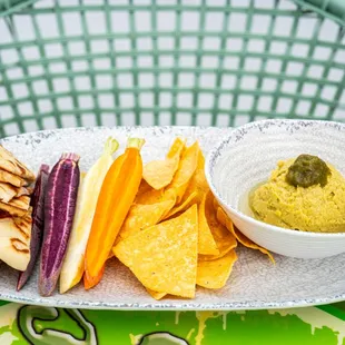 Roasted Poblano Hummus