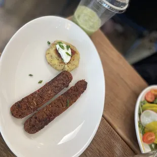 Spicy Vegan Sausage
