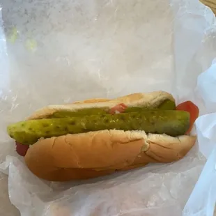 Chicago style dog