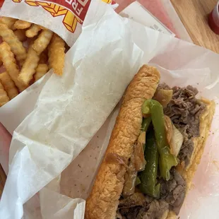 #4 Italian Beef with Peppers