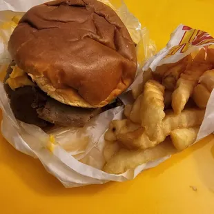 #6 Gyro Double Cheeseburger