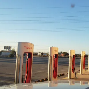 Tesla charging stations