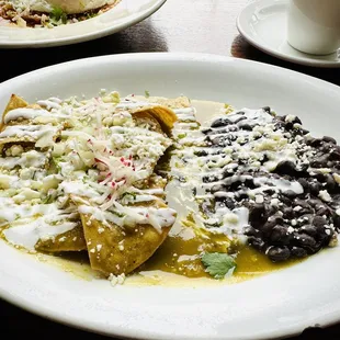 Chilaquiles verdes