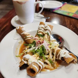 Taquitos ahogados