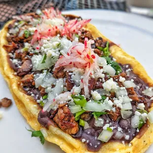 Huarache de asada