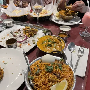 Hyderabadi Chicken Dum Biryani Chicken Taste of Korma