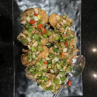 Salt &amp; Pepper Oysters- special order only