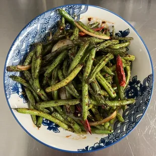 Dry Braised String Beans