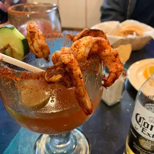 Michelada w/ Shrimp