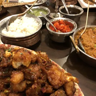 Gosht Eggplant and other courses