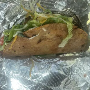 Deep Fried Chicken Taco