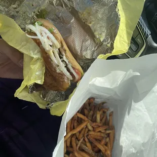 Bacon cheese burger