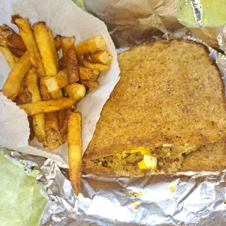 Turkey Patty Melt