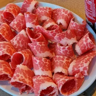 If you order the beef this is all you get for $20