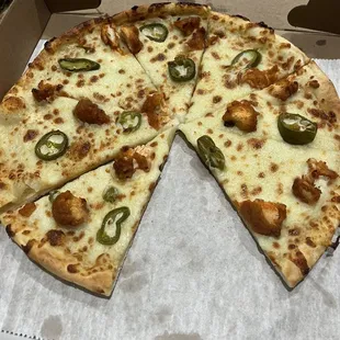 The Buffalo Chicken Pizza