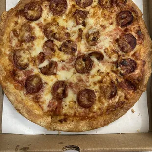 Linguiça Pizza