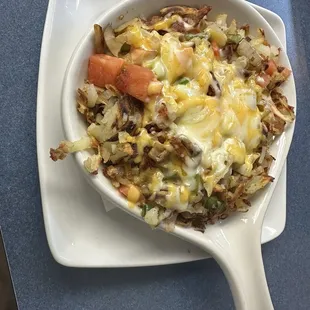 Veggie skillet.