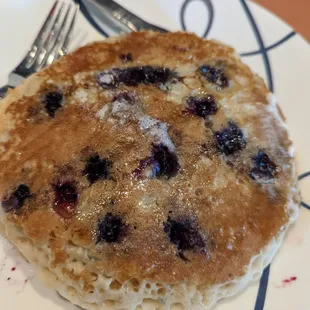 blueberry pancakes