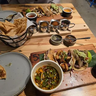 Tacos and chips