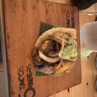 Vegetarian Mushroom Taco