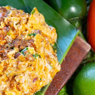 Machaca con Huevo