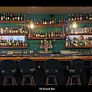 The bar is actually much larger than this with a big screen TV, lounge area and two large TV's at each end of the bar. Drinks are fabulous!