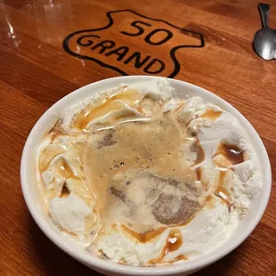 Affogato.... Perfect dessert for coffee lovers