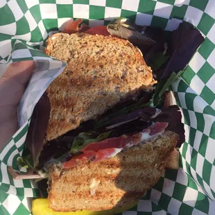 BLT!! Delicious but next time I should put avocado on it!!!