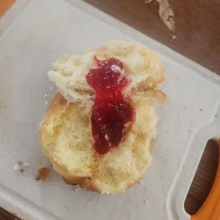 A jelly donuts filling!