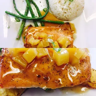 Fish with pineapple @ The B&apos;s Kitchen