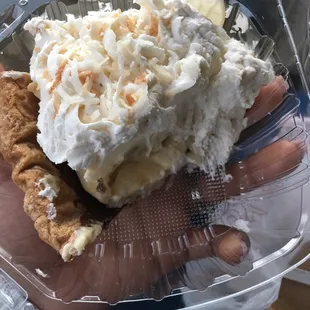 Coconut Banana Pie