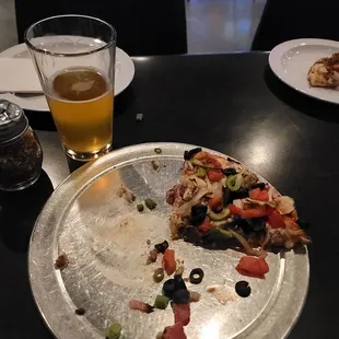 Chicken delight and some great beer with it . Delicious