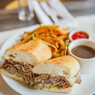 prime rib sandwich