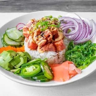 Salmon Poke Bowl