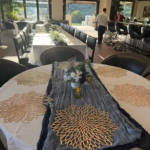 Some of my table setup at venue