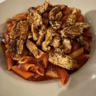 Blackened Chicken Pasta