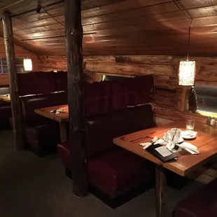 the interior of a restaurant
