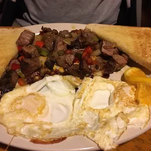 Prime rib hash