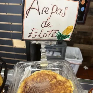 Arepas de elote