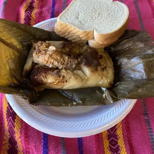 Tamal de Arroz Guatemalteco