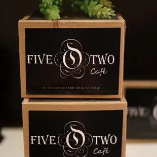 two boxes of five s two cafe