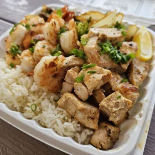 Chicken &amp; Shrimp!