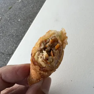 Lumpia full of meat!!