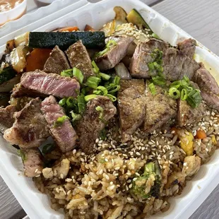 Steak hibachi