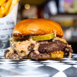 Oklahoma Burger at Stackers