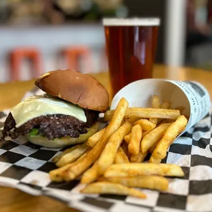 Classic Burger &amp; Fries - Stackers