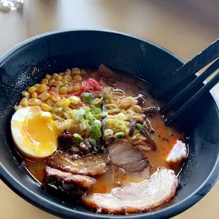 Spicy miso ramen