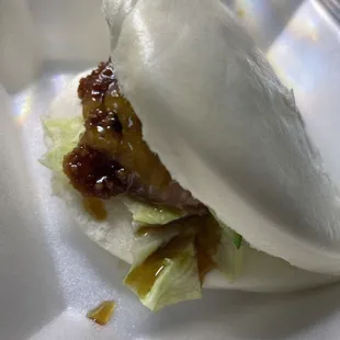 Fried chicken bun