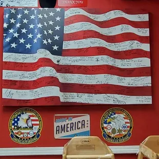 Flag for vets