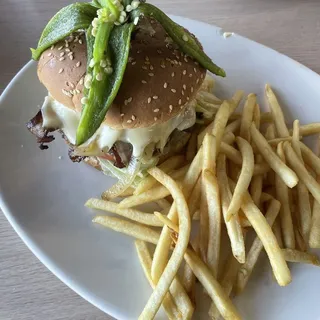 Mexican Burger Lunch